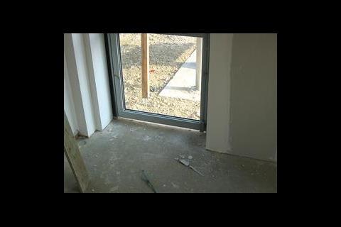 Before completion, opening lights and doors must be fitted with appropriate draught strips and gasket seals